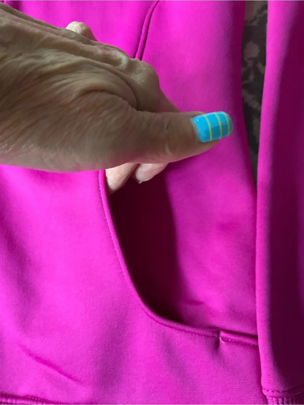 Under Armour Bright Fuchsia Full-Zip Hoodie Cold Gear - Picture 2 of 5